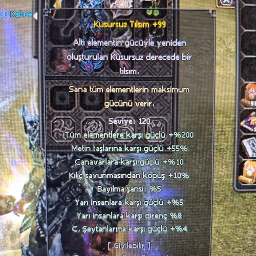  +99 ELİT KUSURSUZ TILSIM !!!
